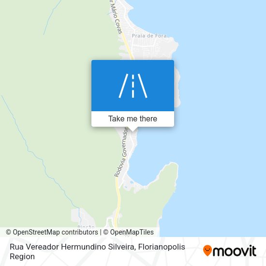 Rua Vereador Hermundino Silveira map