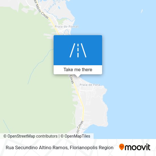 Rua Secundino Altino Ramos map