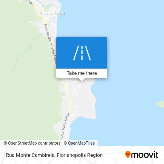 Rua Monte Cambirela map