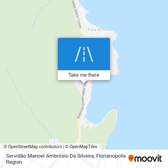 Servidão Manoel Ambrósio Da Silveira map