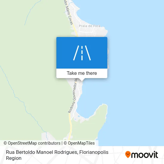 Rua Bertoldo Manoel Rodrigues map