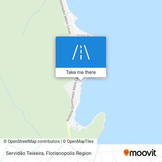 Servidão Teixeira map
