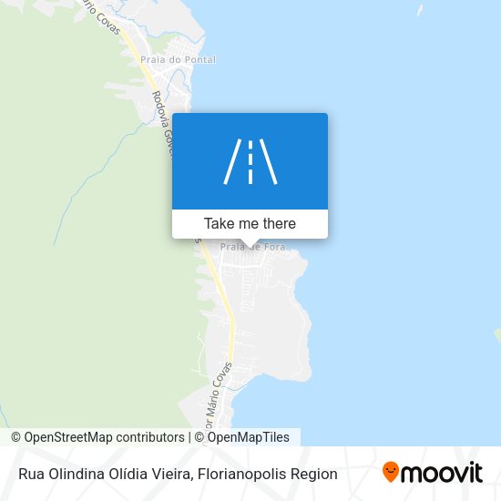 Rua Olindina Olídia Vieira map