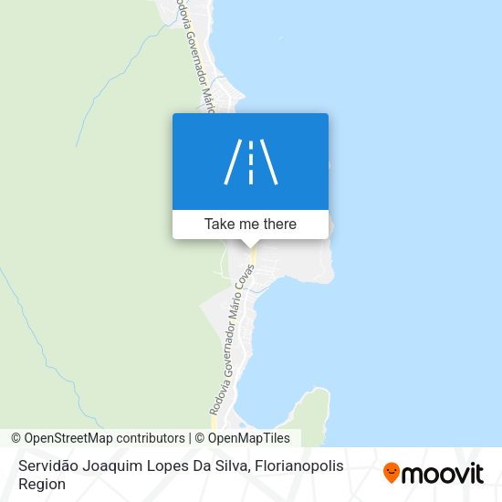 Servidão Joaquim Lopes Da Silva map