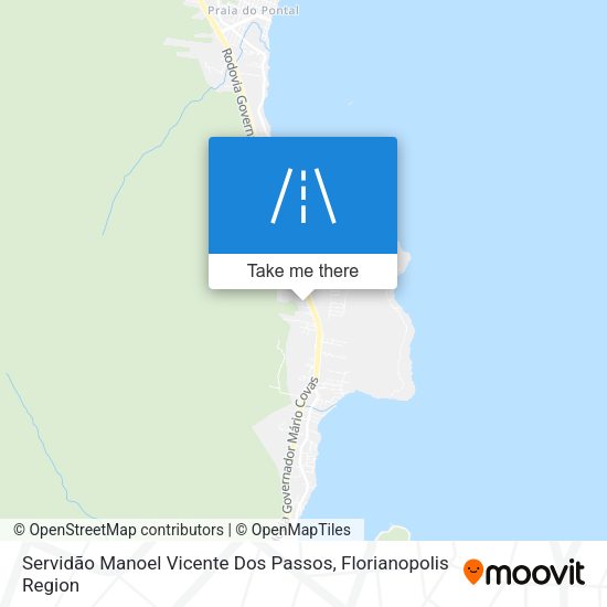 Servidão Manoel Vicente Dos Passos map