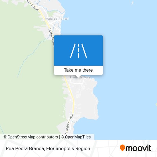 Rua Pedra Branca map
