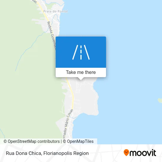 Rua Dona Chica map