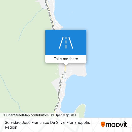 Servidão José Francisco Da Silva map