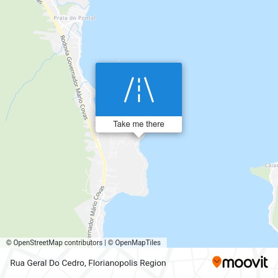 Rua Geral Do Cedro map