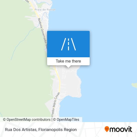 Rua Dos Artistas map