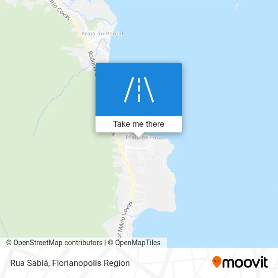 Rua Sabiá map