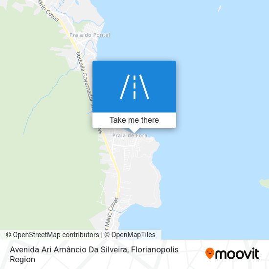 Avenida Ari Amâncio Da Silveira map