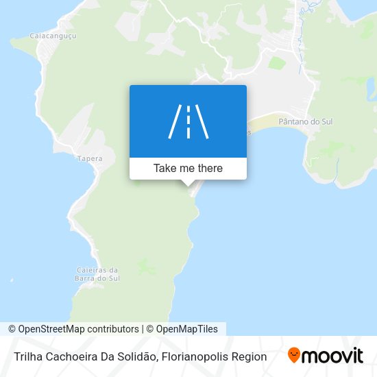 Trilha Cachoeira Da Solidão map