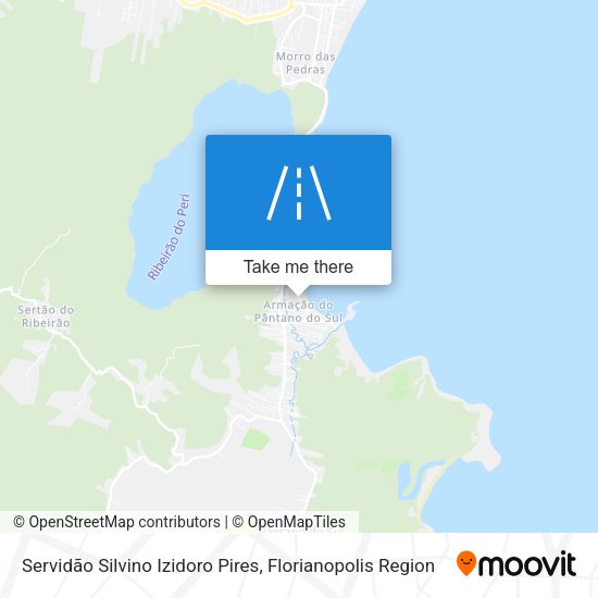 Servidão Silvino Izidoro Pires map