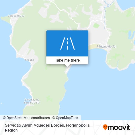 Servidão Alvim Aguedes Borges map