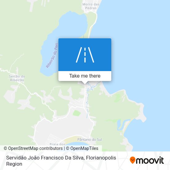 Servidão João Francisco Da Silva map