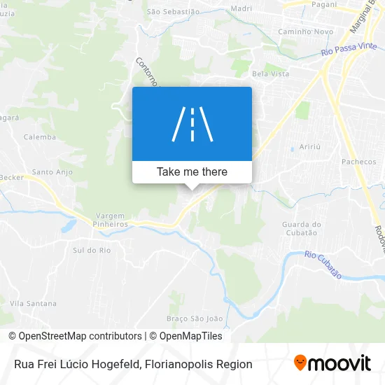 Rua Frei Lúcio Hogefeld map