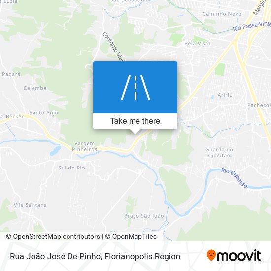 Rua João José De Pinho map