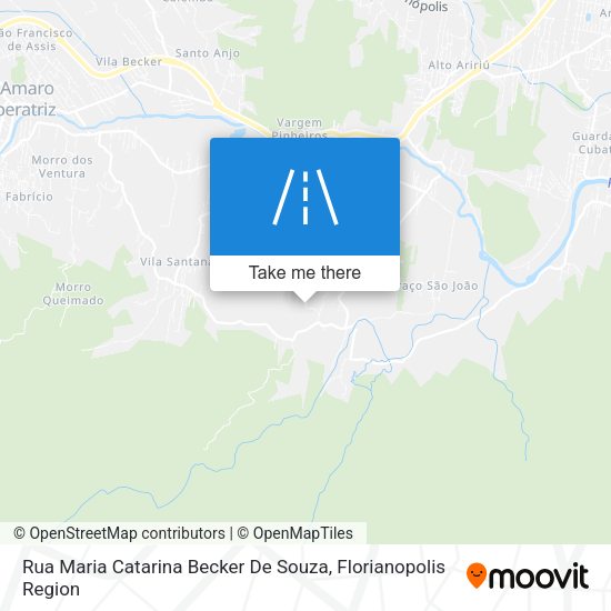 Rua Maria Catarina Becker De Souza map