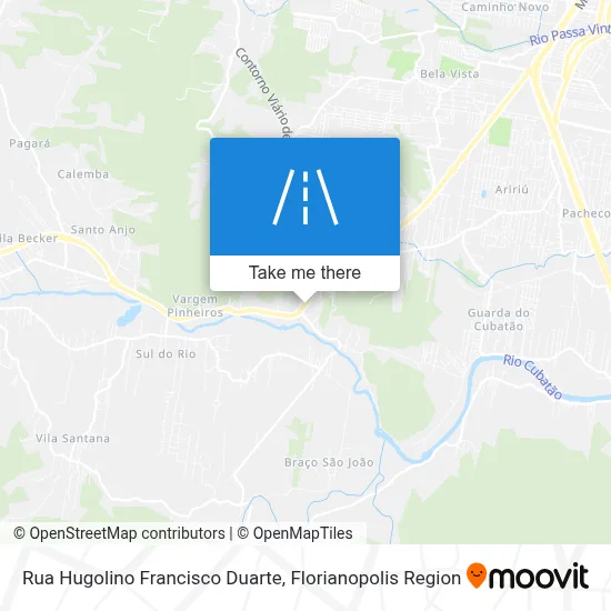 Rua Hugolino Francisco Duarte map