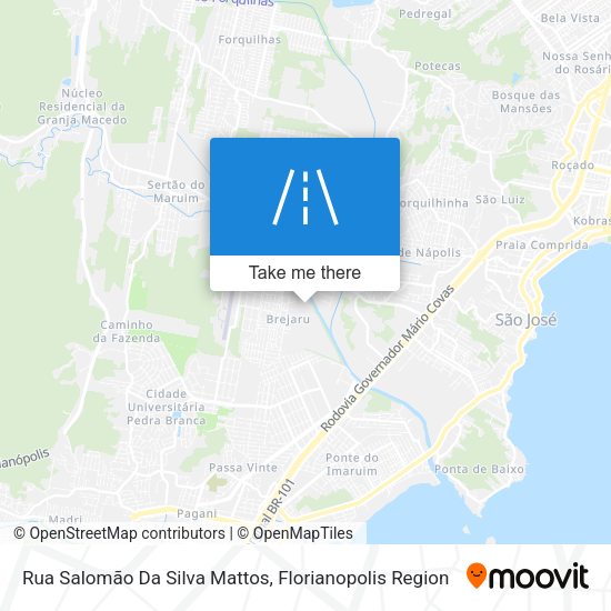 Rua Salomão Da Silva Mattos map