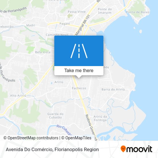 Avenida Do Comércio map