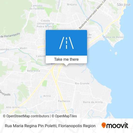 Rua Maria Regina Pin Poletti map