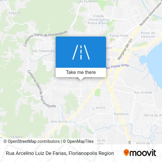 Rua Arcelino Luiz De Farias map