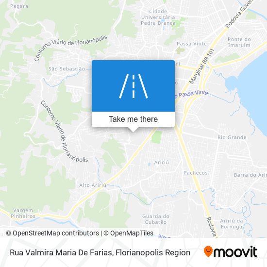 Rua Valmira Maria De Farias map