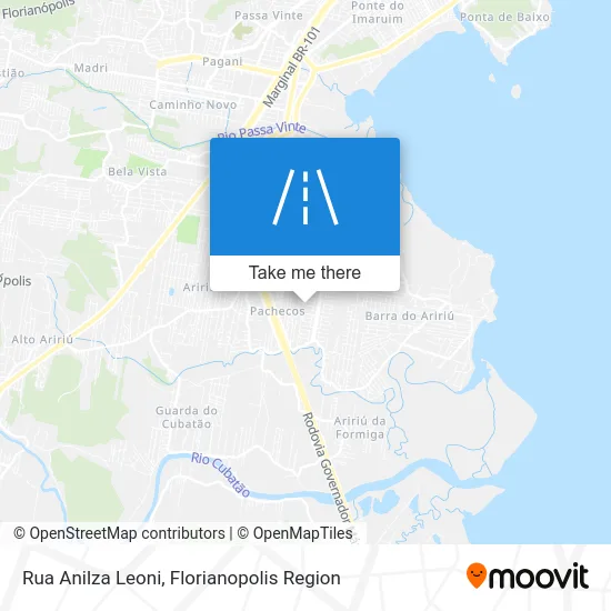 Rua Anilza Leoni map