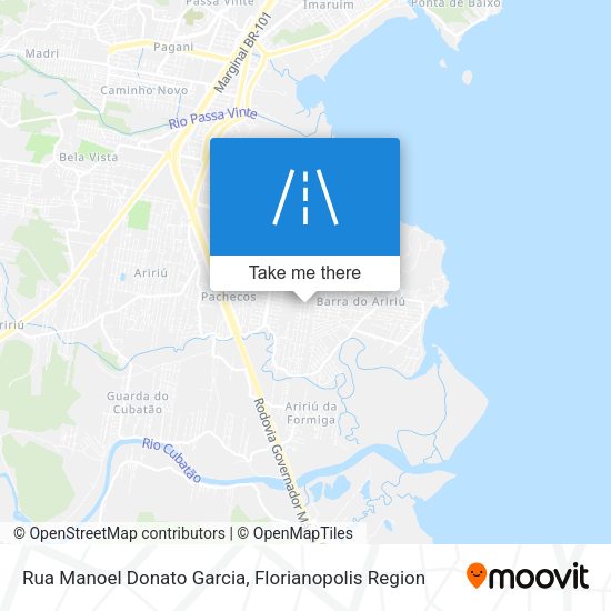 Rua Manoel Donato Garcia map
