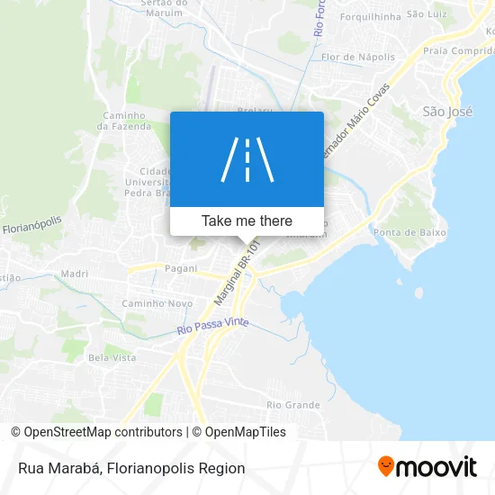 Rua Marabá map