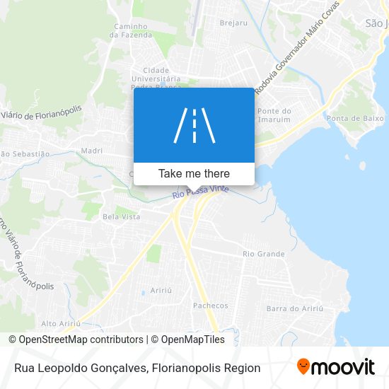 Rua Leopoldo Gonçalves map
