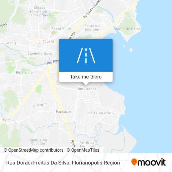 Rua Doraci Freitas Da Silva map