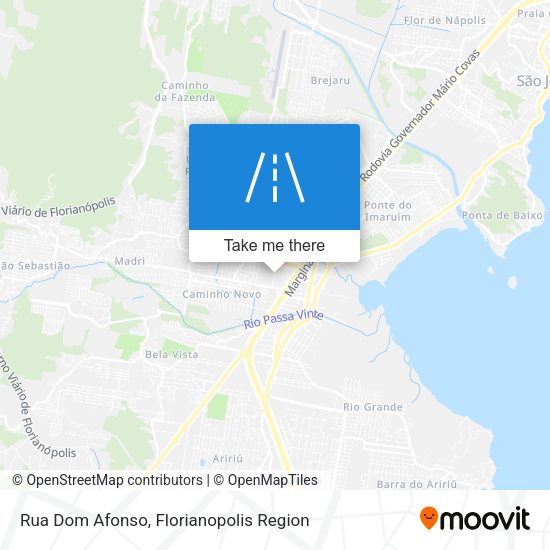 Rua Dom Afonso map