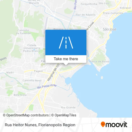 Rua Heitor Nunes map
