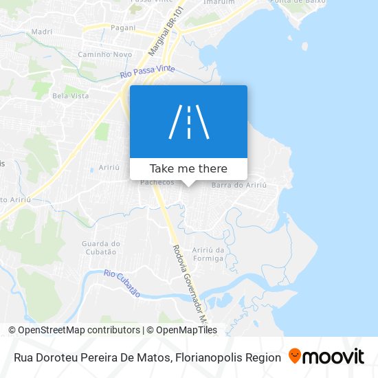 Rua Doroteu Pereira De Matos map