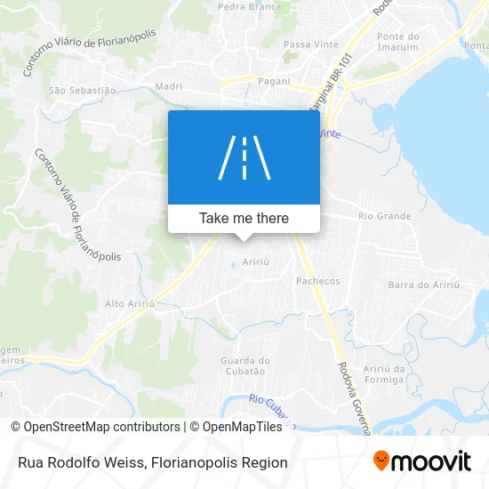 Rua Rodolfo Weiss map