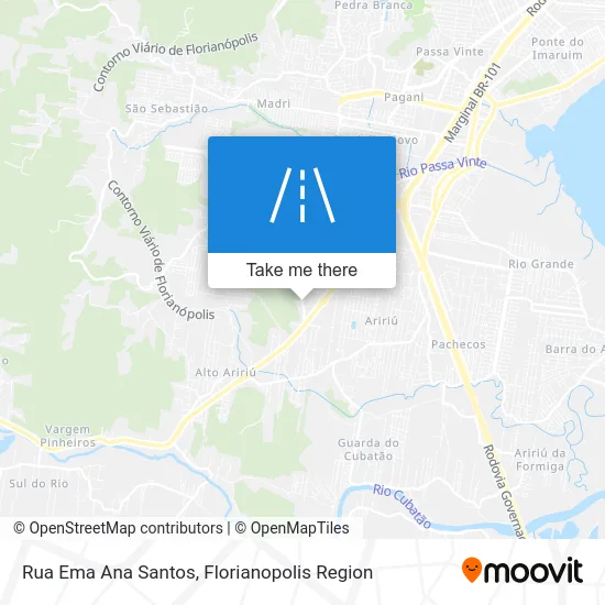 Rua Ema Ana Santos map