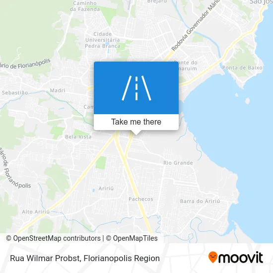 Rua Wilmar Probst map