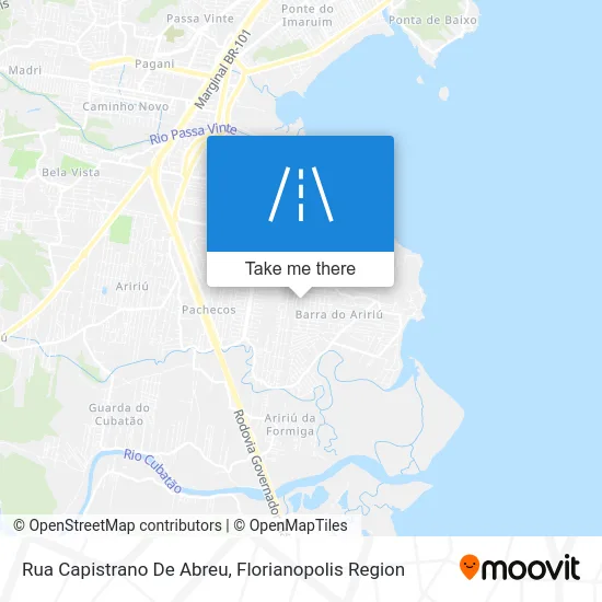 Rua Capistrano De Abreu map