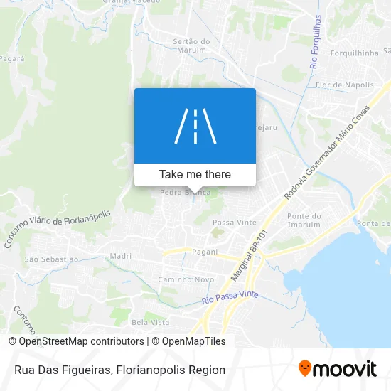 Rua Das Figueiras map