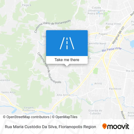 Rua Maria Custódio Da Silva map