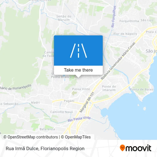 Rua Irmã Dulce map