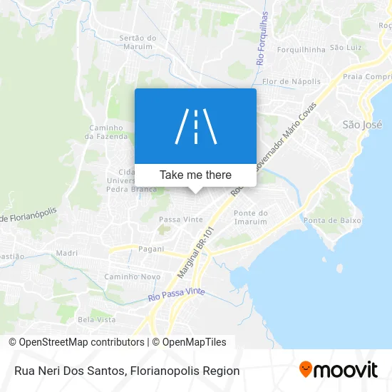 Rua Neri Dos Santos map