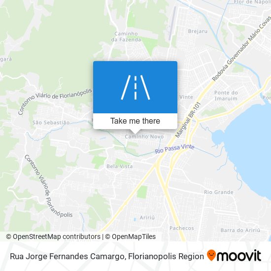 Rua Jorge Fernandes Camargo map