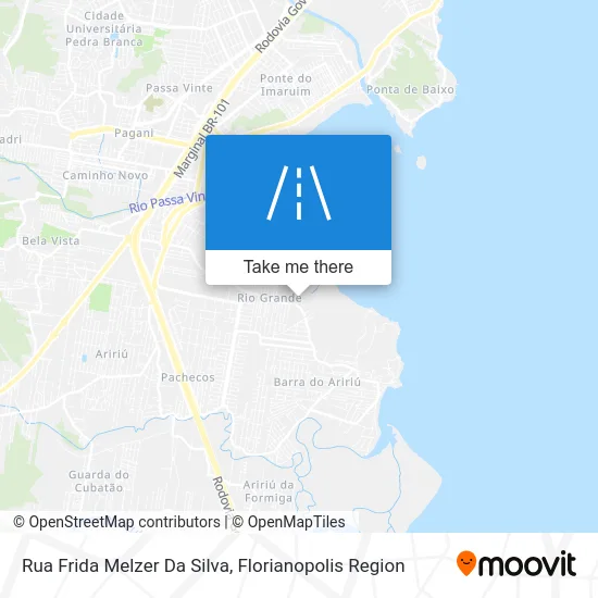 Rua Frida Melzer Da Silva map