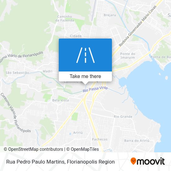 Rua Pedro Paulo Martins map