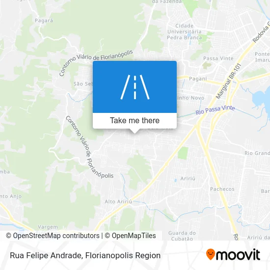 Rua Felipe Andrade map