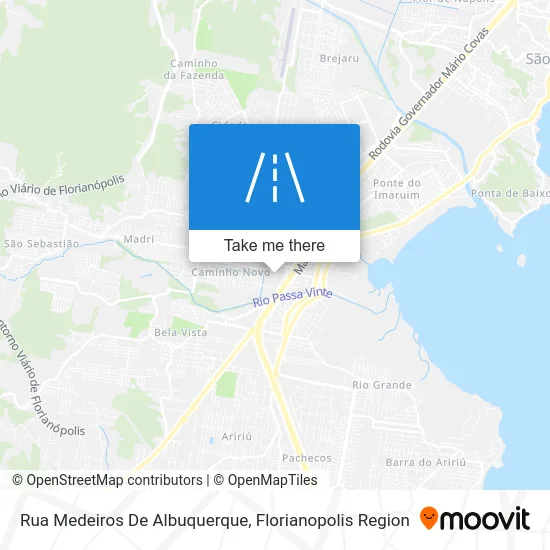 Rua Medeiros De Albuquerque map